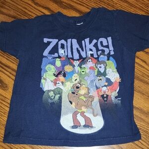 Vintage Kids Scooby Doo Zoinks Graphic T-Shirt